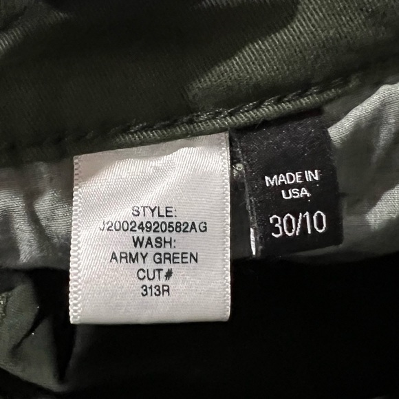 Veronica Beard Ayla cotton chino pants in army green size 30/10 - Picture 6 of 7